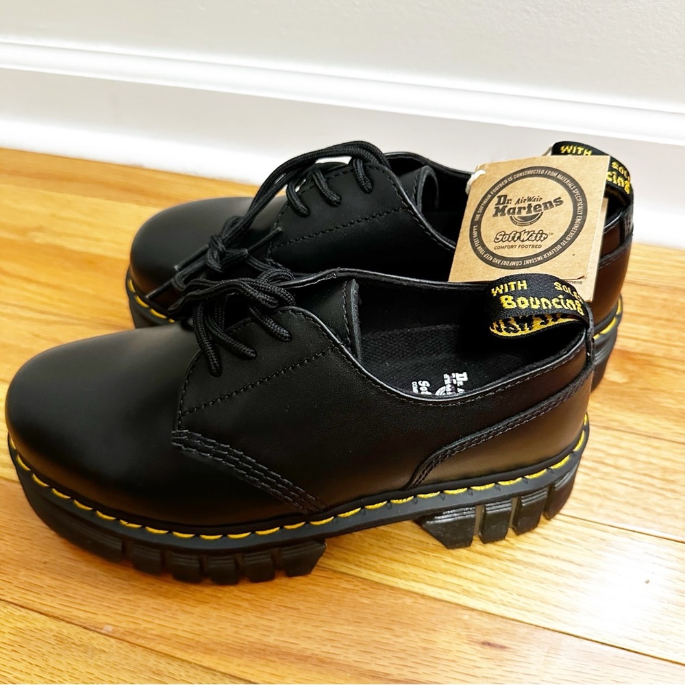 Urban Outfitters Dr. Martens Audrick Leather Platform Oxford - Picture 6 of 8